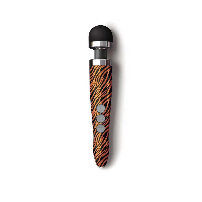 Doxy Die Cast 3R Rechargeable Compact Wand Vibrator - Tiger